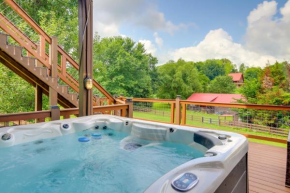 Pigeon Forge Vacation Rental with Hot Tub and Yard